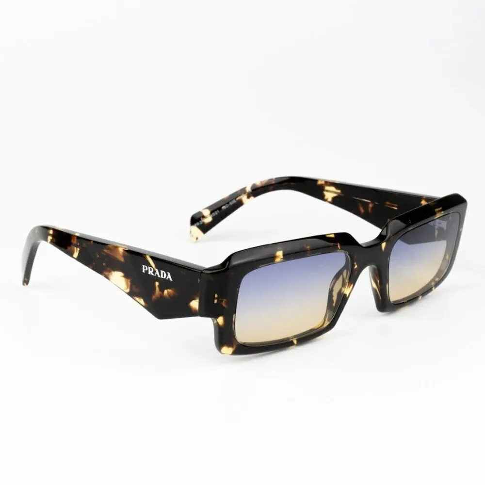 SALE! NEW Prada PR27ZS 16O50E Black Tortoise Gradient Yellow Unisex Sunglasses